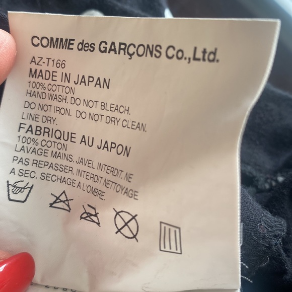 COMME DES GARÇONS PLAY
Black Heart Patch Long Sleeve T-Shirt-authentic - Picture 6 of 9